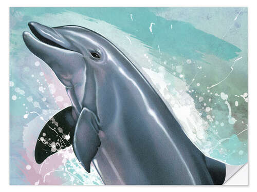 Naklejka na ścianę Bottlenose Dolphin 