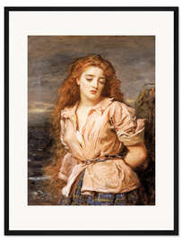 Gerahmter Kunstdruck Die Märtyrerin der Solway