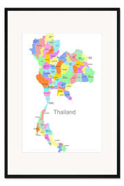 Gerahmter Kunstdruck Thailand