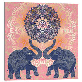 Gallery print Elephant love