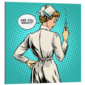 Magnettafel Bist du bereit?