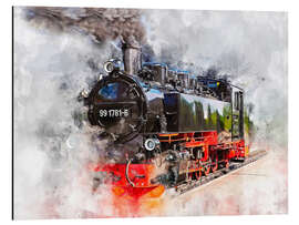 Magnettafel VII K Neubau Lokomotive 99 1781 6, Rügensche BäderBahn, Rasender Roland