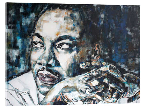 Akrylbilde Martin Luther King