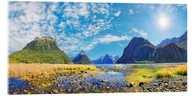 Akryylilasitaulu Milford Sound New Zealand