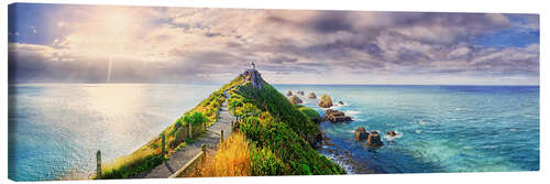 Tableau sur toile Nugget Point Panorama New Zealand