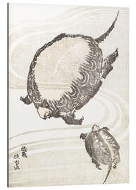 Magnettafel Sayama-ga-ike Teich in der Provinz Musashi