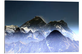 Gallery print Everest summit