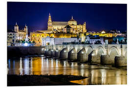 Tableau en PVC Cordoba at night