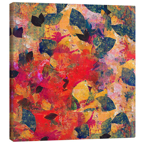 Canvas print Falling Leaves