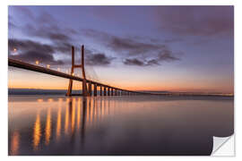 Naklejka na ścianę Ponte Vasco da Gama Lisbon