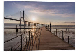 Cuadro de aluminio Ponte Vasco da Gama Lisbon