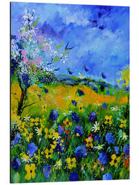 Tableau en aluminium Spring meadow II