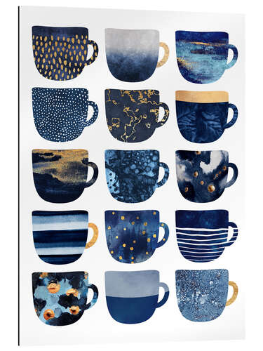 Galleriprint Pretty Blue Coffee Cups