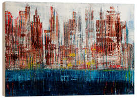 Trebilde New York Skyline, abstract