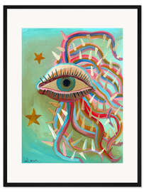 Gerahmter Kunstdruck Das Auge Gottes