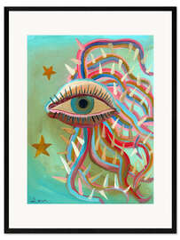 Plakat artystyczny premium w ramie The Eye of God