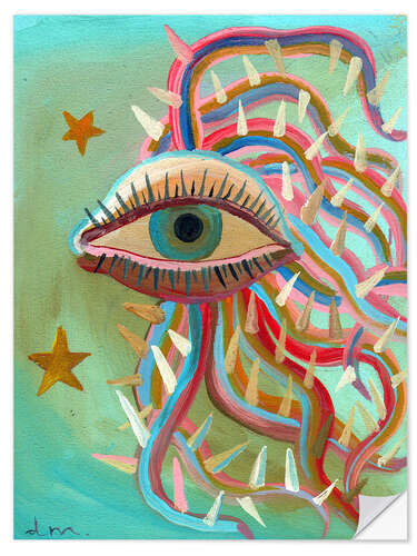 Autocolante decorativo The Eye of God