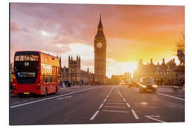 Obraz na aluminium Westminster Bridge, London