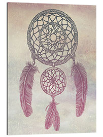 Stampa su plexi-alluminio Dream Catcher Rose