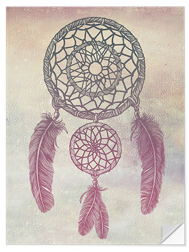 Naklejka na ścianę Dream Catcher Rose