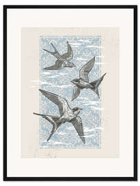 Gerahmter Kunstdruck NEW BIRD