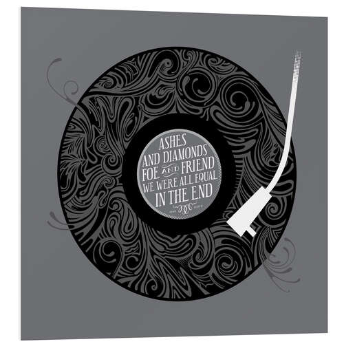 Tableau en PVC Record Design PRINT