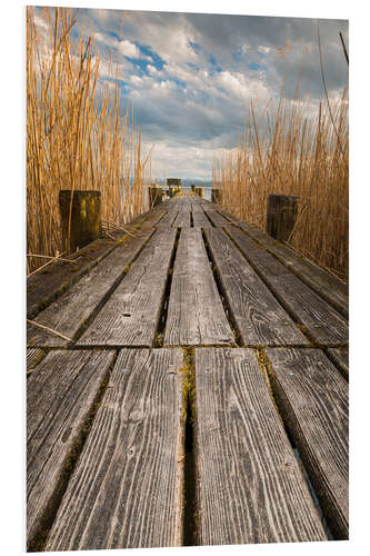 Foam board print Longe jetty