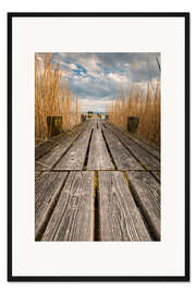 Gerahmter Kunstdruck Im Schilf