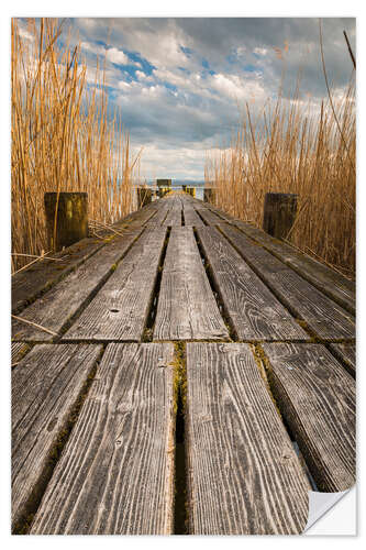 Självhäftande poster Longe jetty