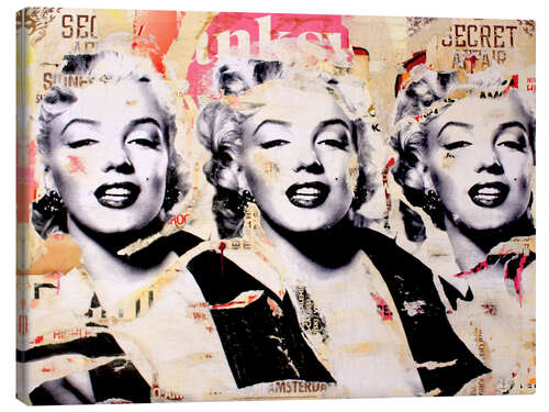 Canvas print Marilyn Monroe - Your vision is blurry