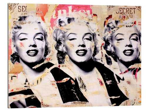 Quadro em plexi-alumínio Marilyn Monroe - Your vision is blurry