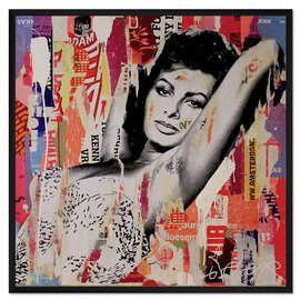 Gerahmter Kunstdruck All of It II