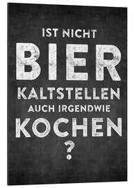 Magnettafel Bier kaltstellen