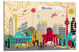 Magnettafel Bon Voyage Berlin