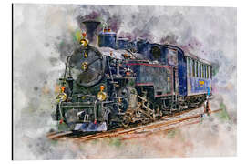 Magnettafel Dampfbahn Furka-Bergstrecke