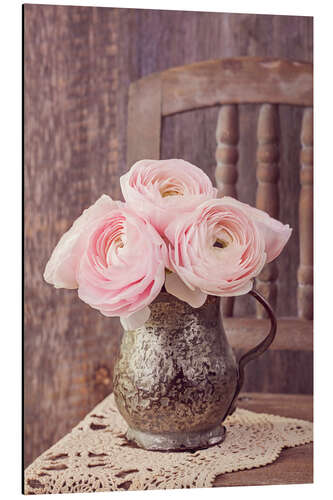 Aluminiumsbilde Ranunculus flowers