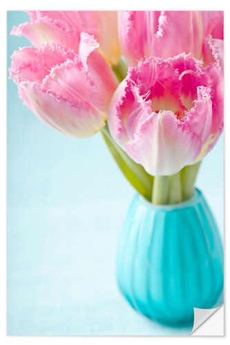 Wall sticker Pink tulips