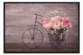 Gerahmter Kunstdruck Ranunculus