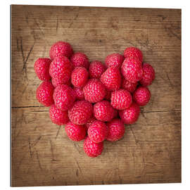 Gallery print Heart from berries