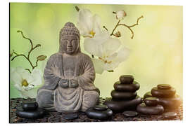 Magnettafel Buddha in der Meditation II