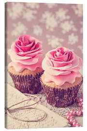 Canvas print Two cupcakes