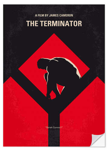 Sticker mural Terminator 1 (anglais)