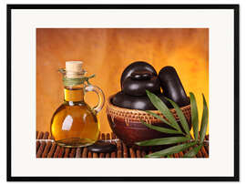 Impresión de arte enmarcada Spa still life