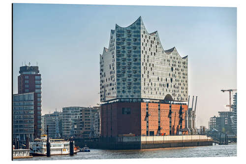 Aluminium print Elbphilharmonie Hamburg