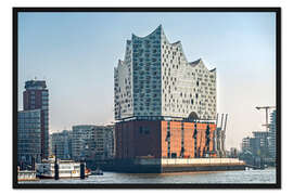 Gerahmter Kunstdruck Elbphilharmonie Hamburg
