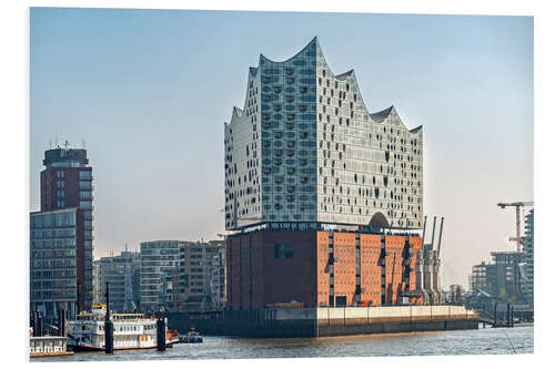 Foam board print Elbphilharmonie Hamburg