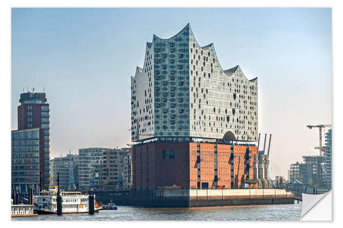 Adesivo murale Elbphilharmonie Hamburg