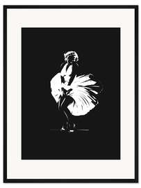 Gerahmter Kunstdruck Marilyn Monroe