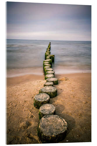 Acrylglasbild Seeblick Bansin Usedom