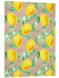 Foam board print Lemon Fresh